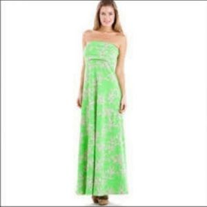 Lilly Pulitzer Petula Maxi Dress Coral Me Crazy MOVING, MAKE A REASONABLE OFFER!